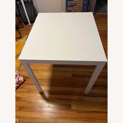 Used IKEA Vangsta White Dining Table for sale on AptDeco