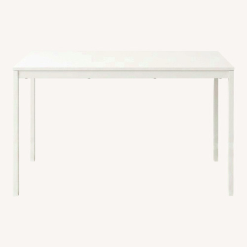 Used IKEA Vangsta White Dining Table for sale on AptDeco