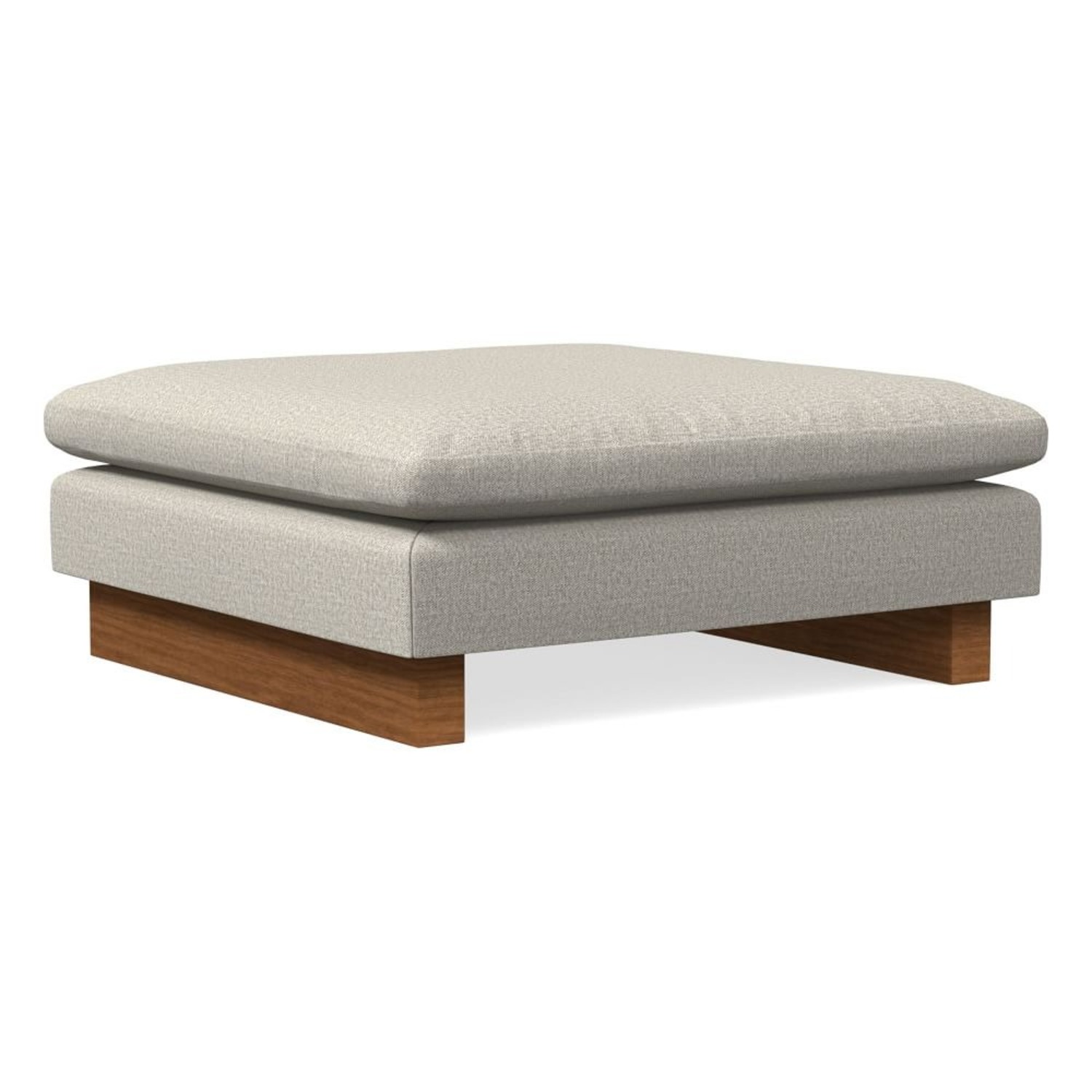 West Elm Harmony Sofa and Ottoman - image-3