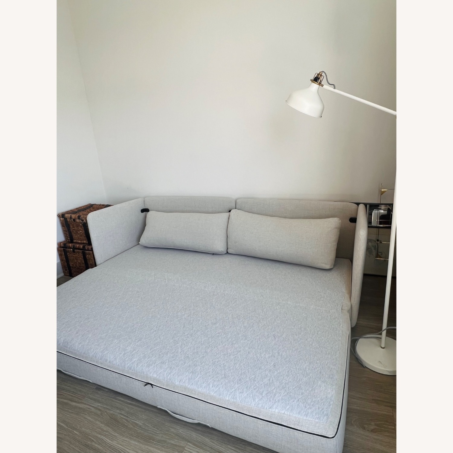 Burrow Shift Natural Sleeper Sofa - image-3