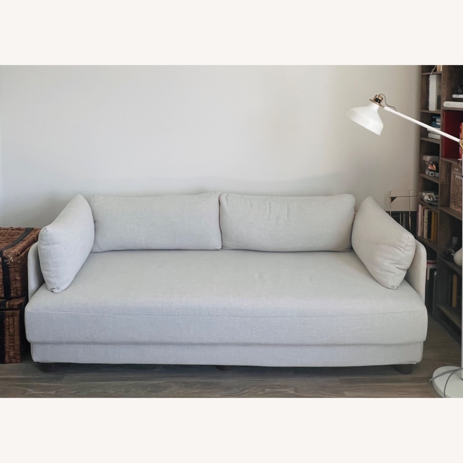 Burrow Shift Natural Sleeper Sofa - image-1