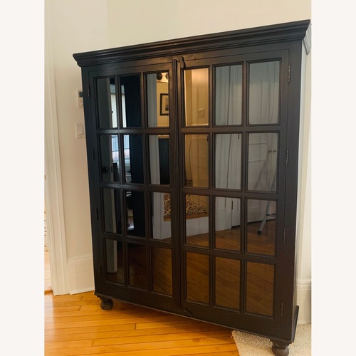 Used Crate & Barrel Faulkner Bookshelf With Doors for sale on AptDeco