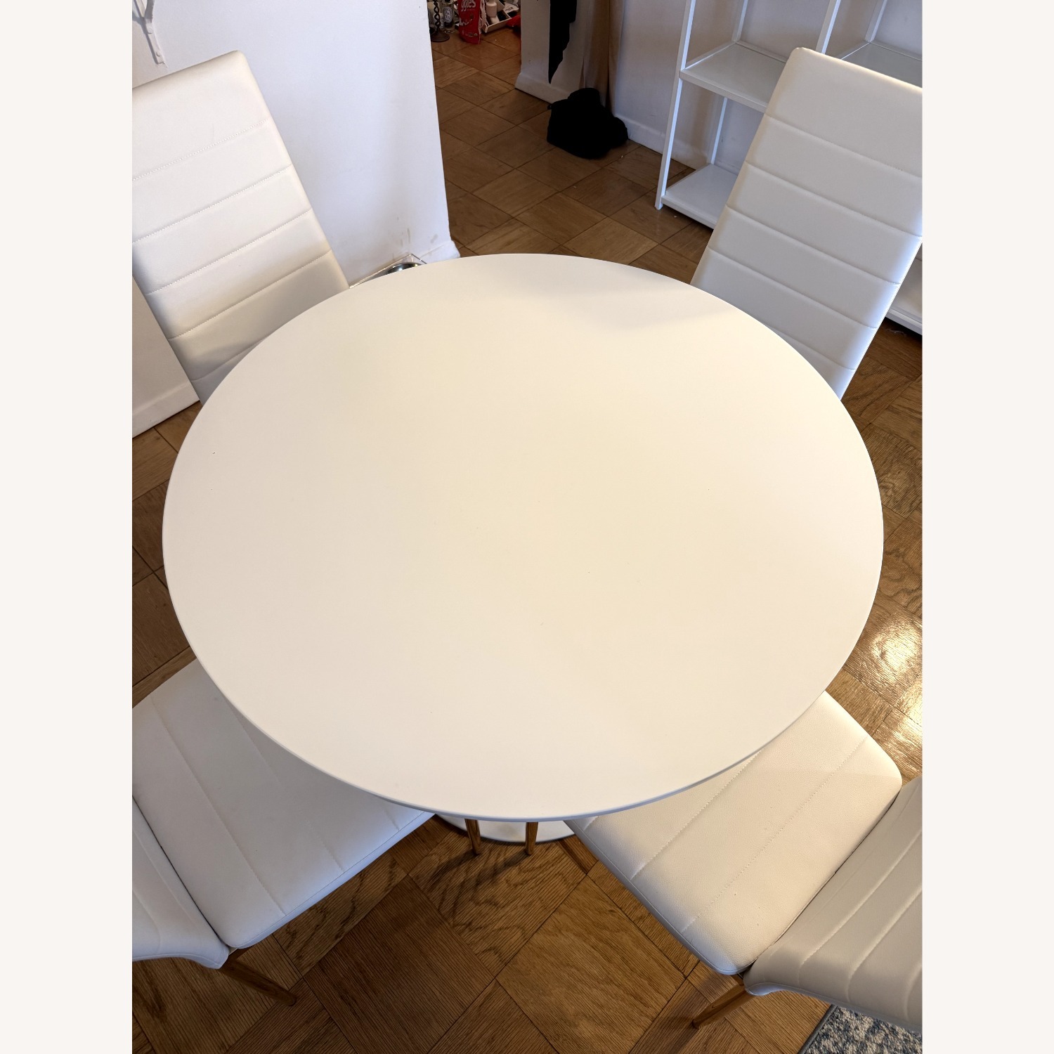 Wayfair White Wood Dining Table - image-3