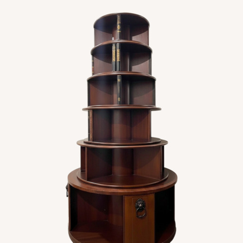 Used Thomasville Furniture Revolving Bookcase for sale on AptDeco