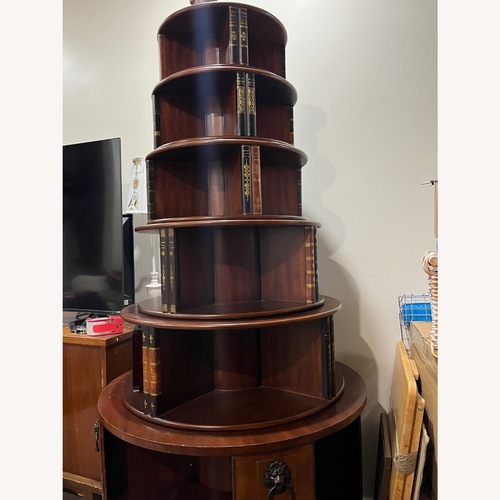 Used Thomasville Furniture Revolving Bookcase for sale on AptDeco