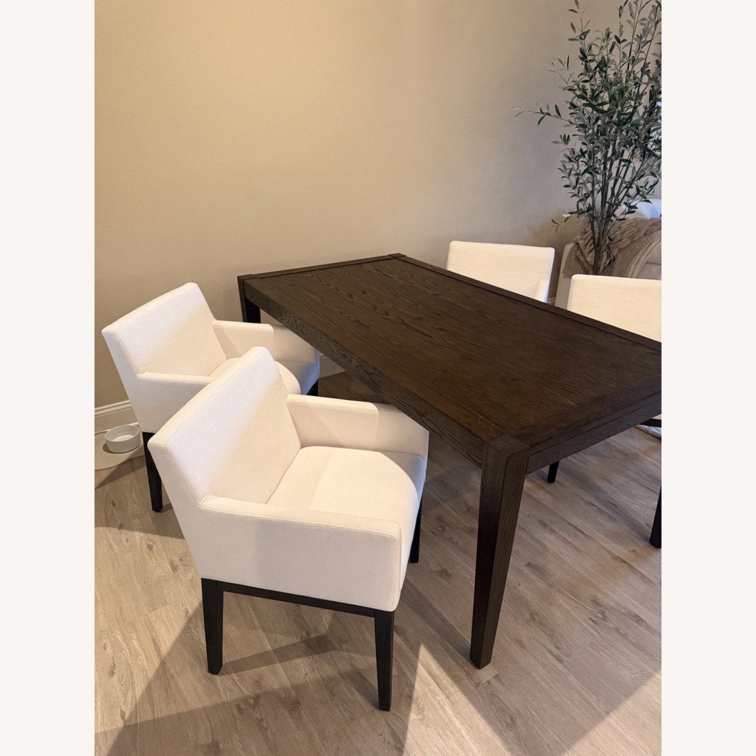 Restoration Hardware French Contemporary Rectangular Extension Dining Table - image-4