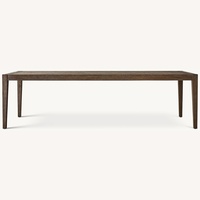 Restoration Hardware French Contemporary Rectangular Extension Dining Table