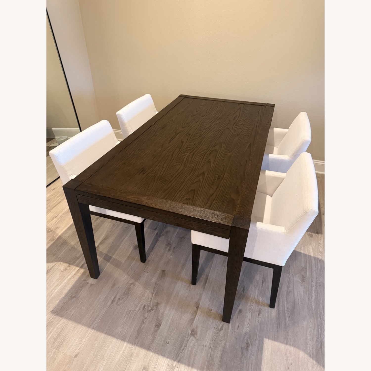 Restoration Hardware French Contemporary Rectangular Extension Dining Table - image-3