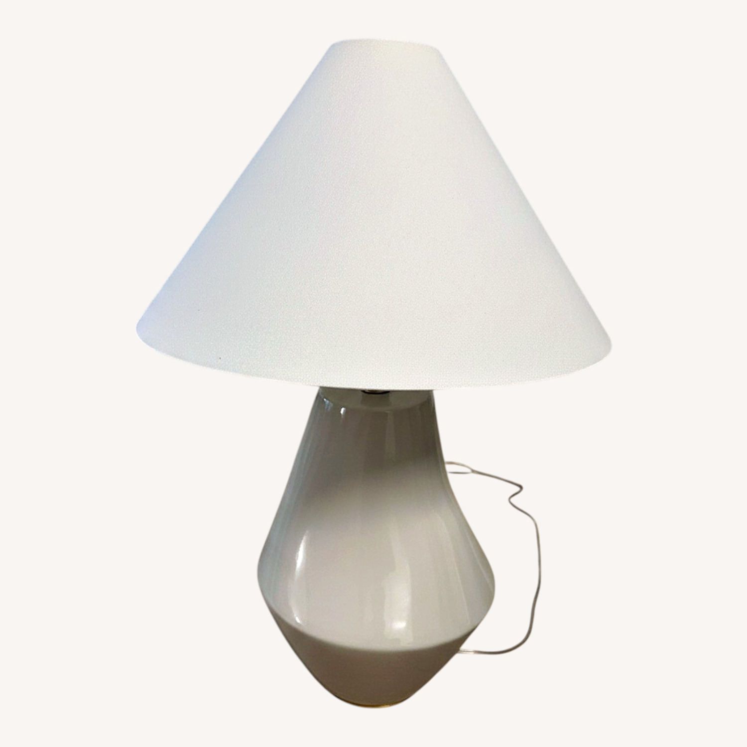 Visual Comfort White Table Lamp - image-0