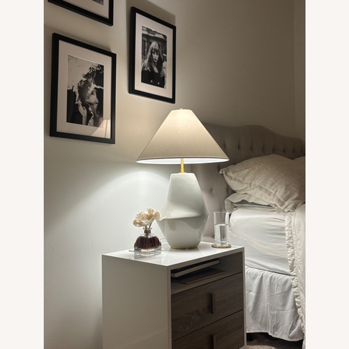 Used Visual Comfort White Table Lamp for sale on AptDeco