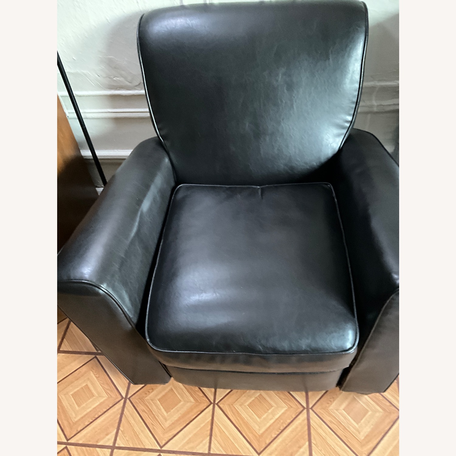 Bob's Discount Furniture Black Leather Recliner - image-4