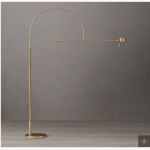 Used Restoration Hardware Orbiter II™ Grand Task Floor Lamp for sale on AptDeco