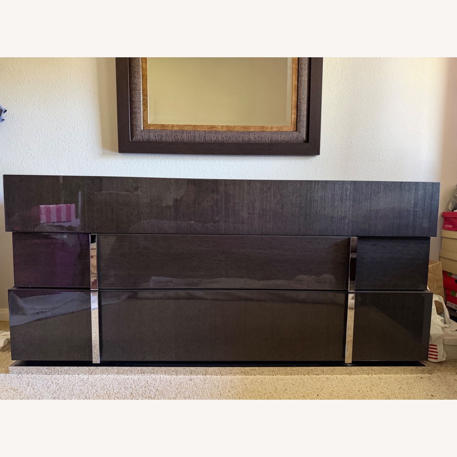 ALF Group Dark Gray Dresser - image-1