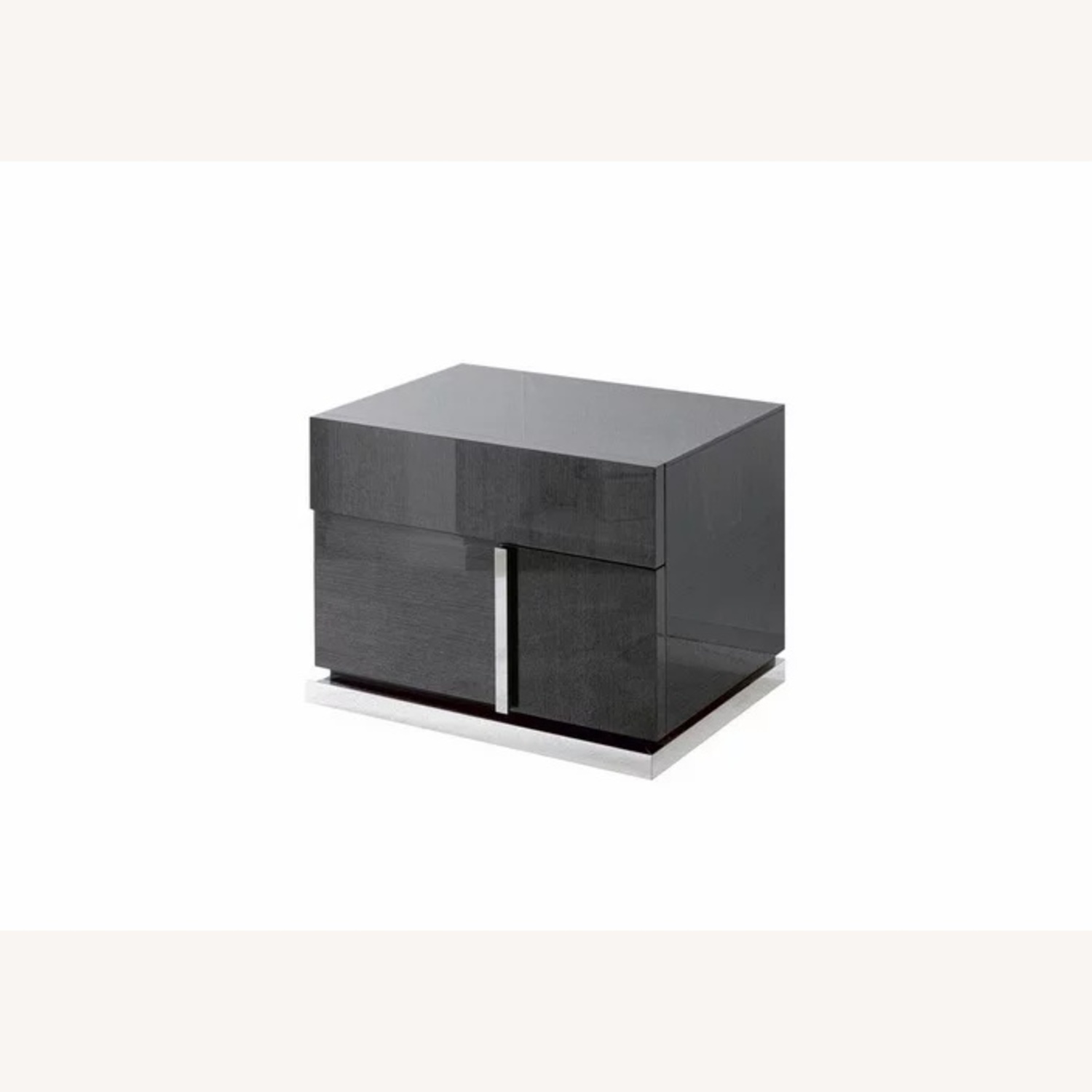ALF Group Dark Gray Nightstand - image-5