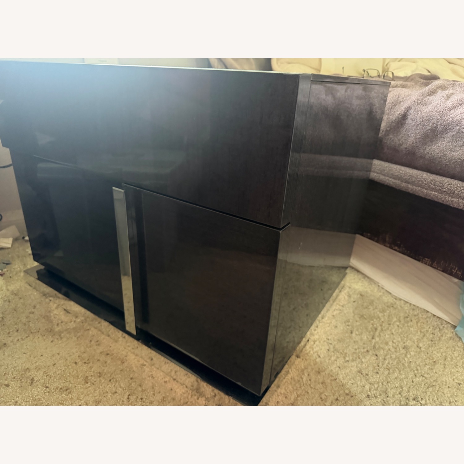 ALF Group Dark Gray Nightstand - image-3