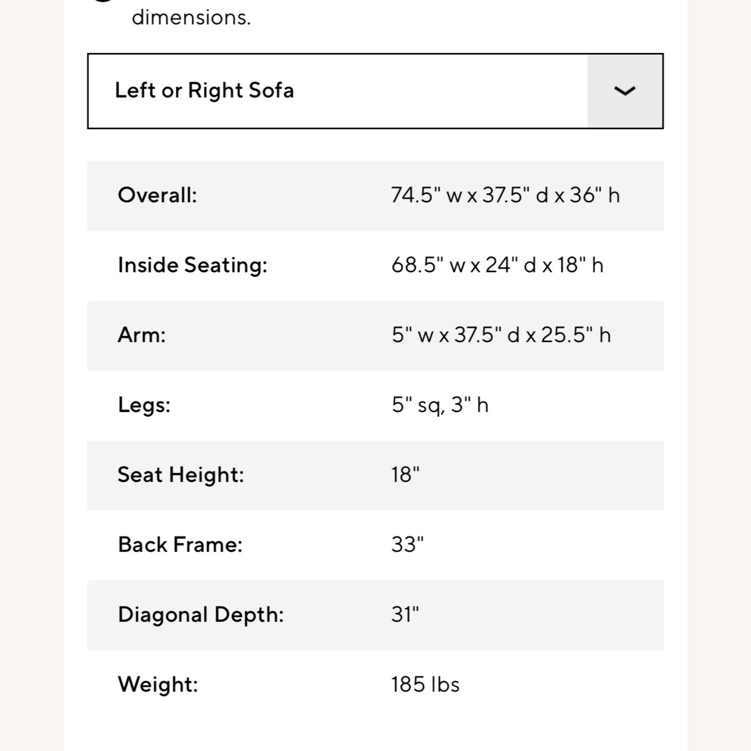 Pottery Barn York Blue Fabric 3+ Piece Sectional - image-3