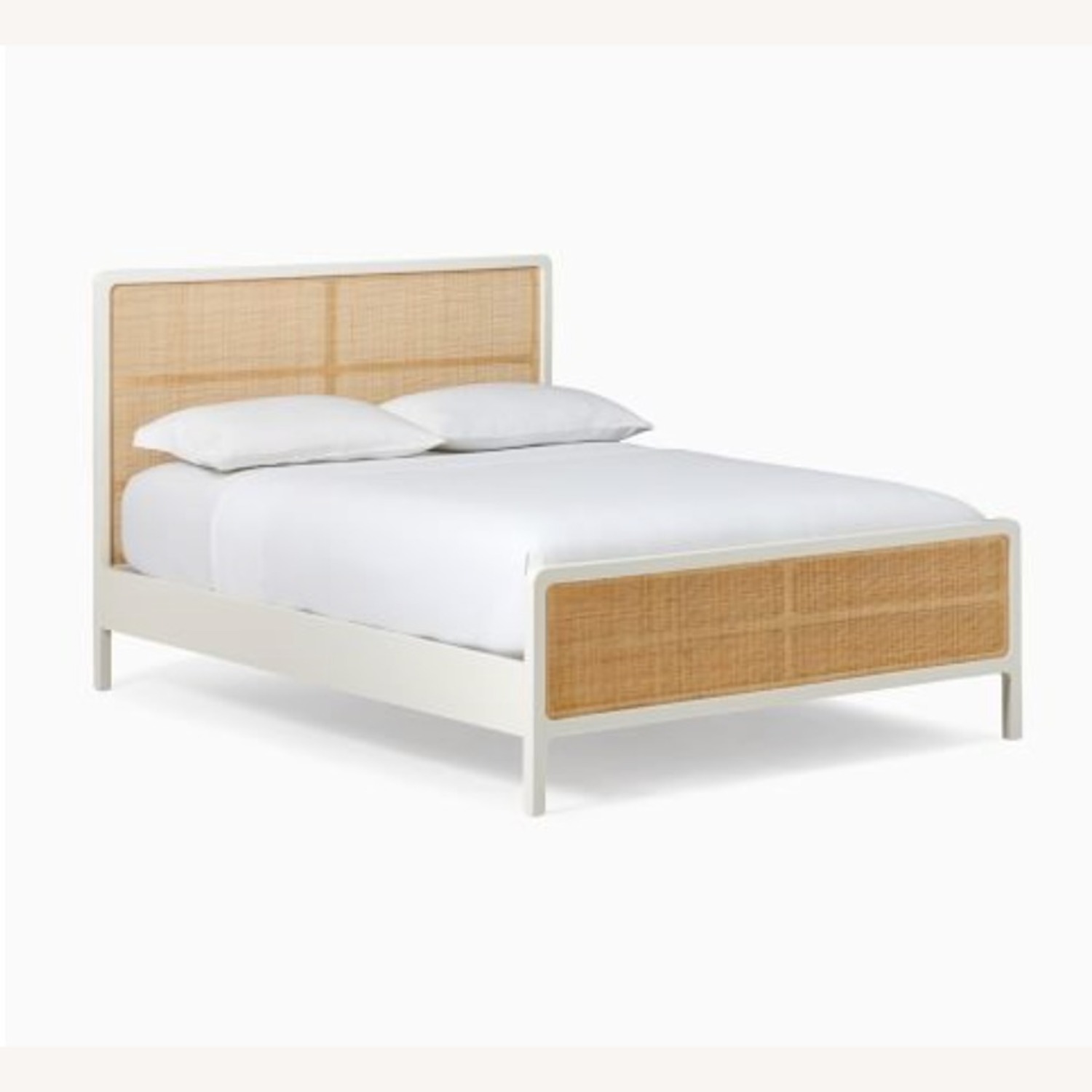 West Elm Ida Natural Wood King Bed - image-4
