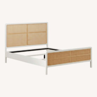 West Elm Ida Natural Wood King Bed