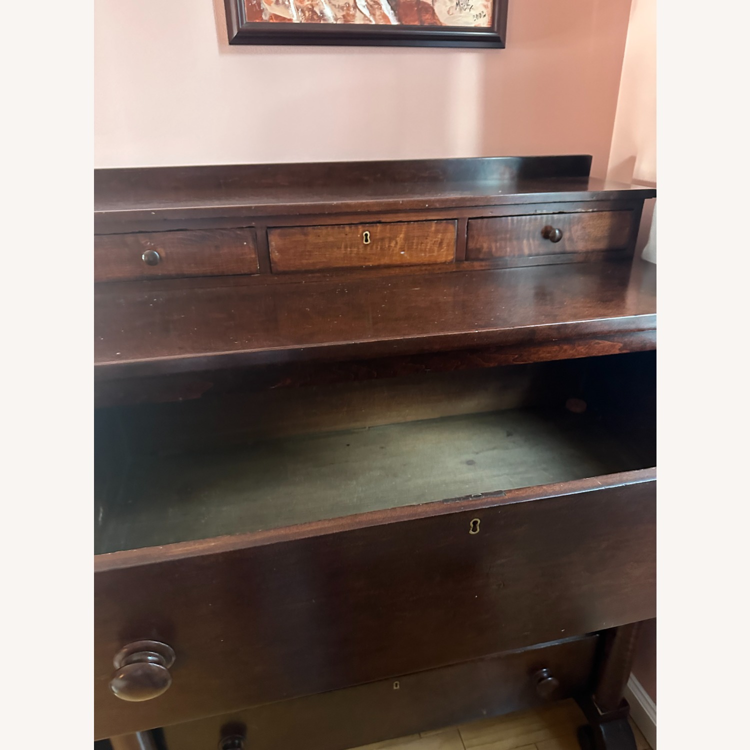 Antique Wooden Dresser - image-2
