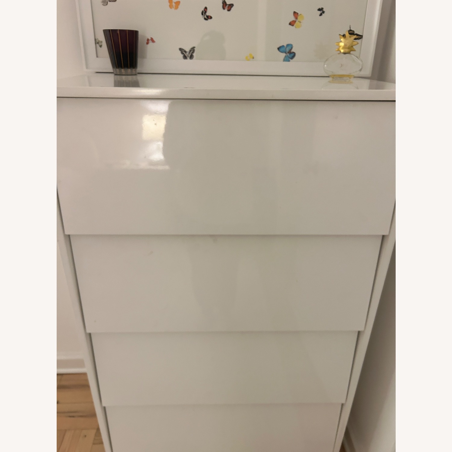 CB2 Gallery White Lacquer Dresser  - image-2