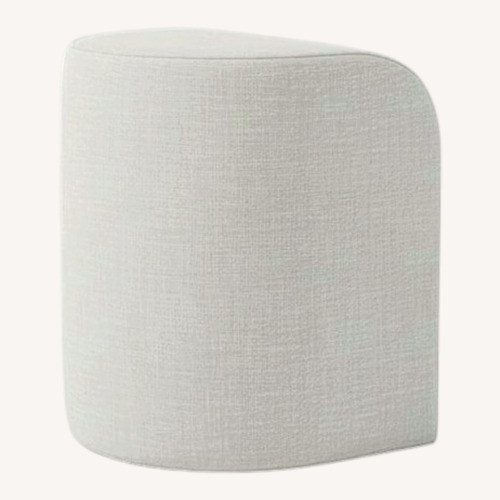 Used West Elm Tilly Ottoman Small (2), Pearl Gray for sale on AptDeco