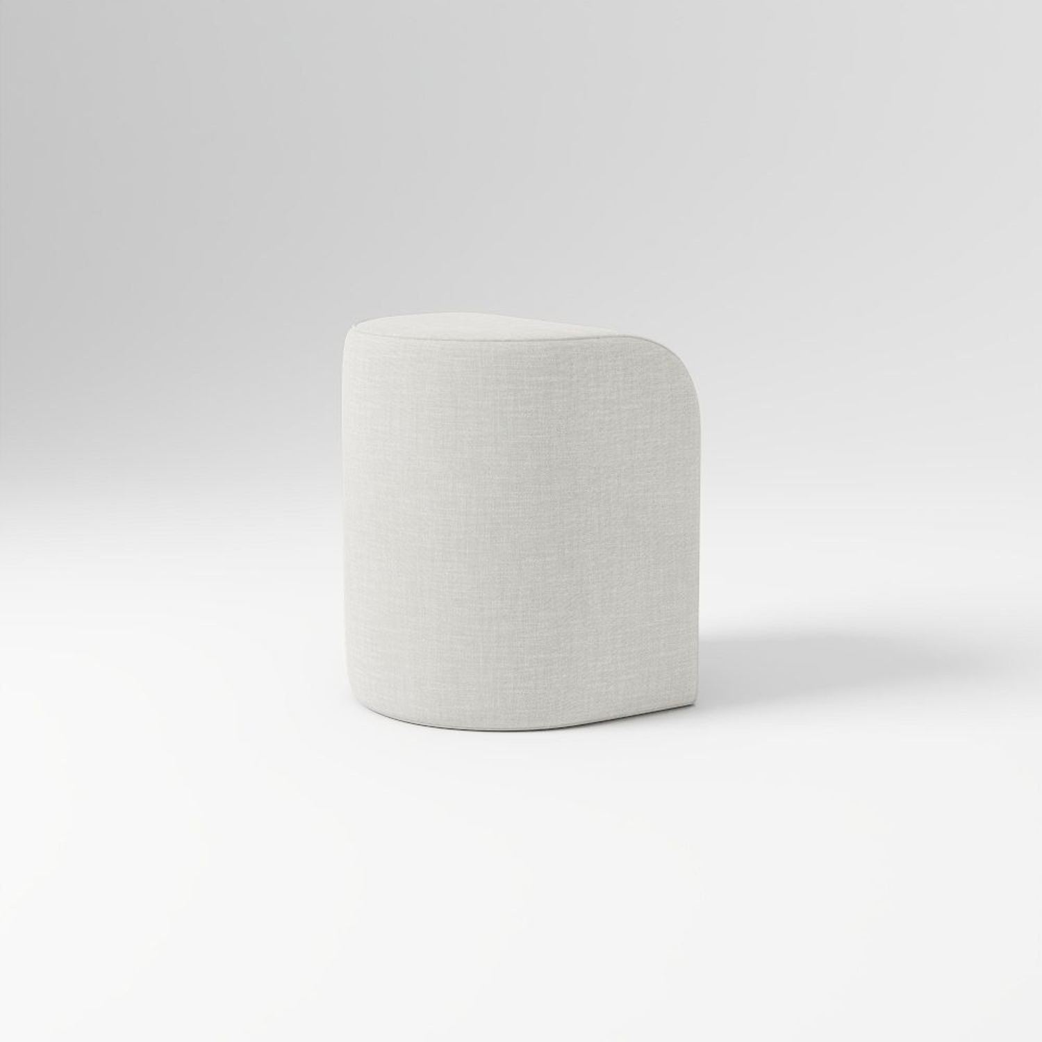 West Elm Tilly Ottoman Small (2), Pearl Gray - image-9