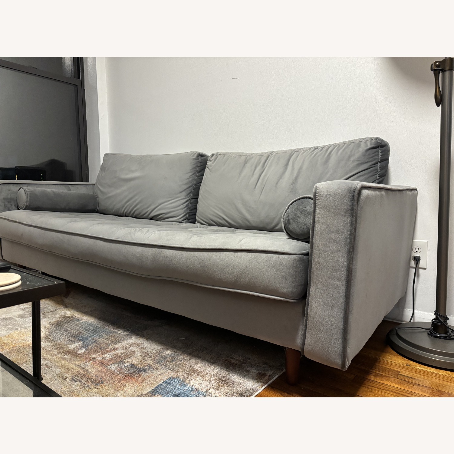 Geo 84" Upholstered Sofa - image-8