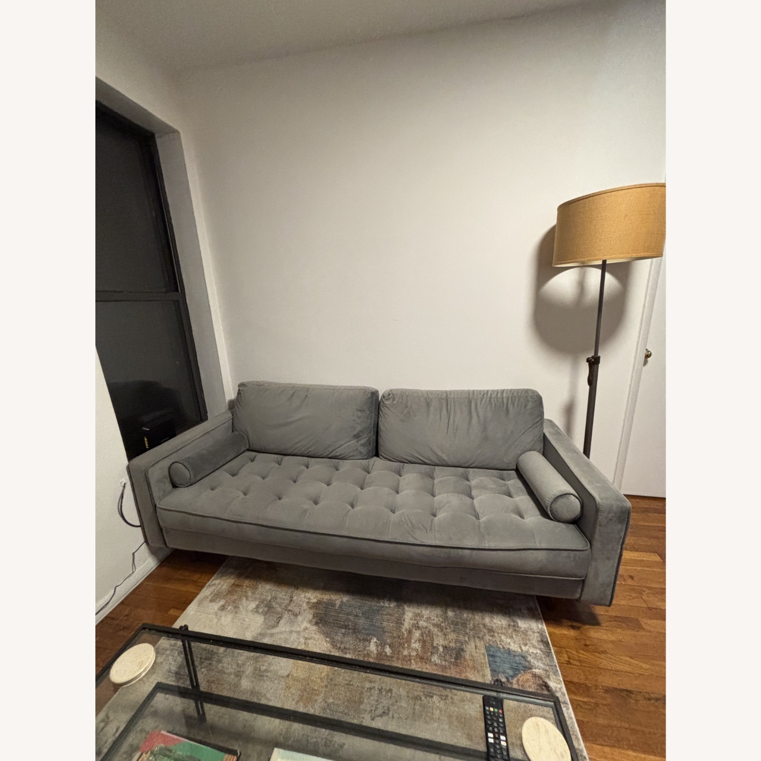 Geo 84" Upholstered Sofa - image-2