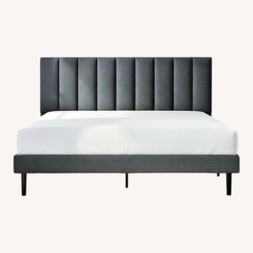 Used Twin Bed Frame Upholstered Platform for sale on AptDeco