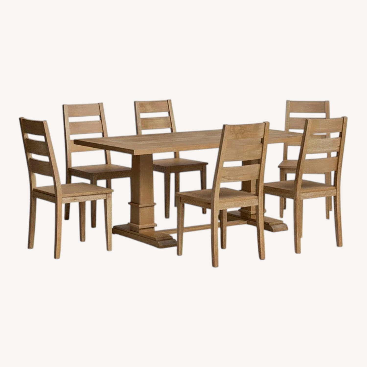 Wayfair Farmhouse Style Dining Set for 6 - image-0