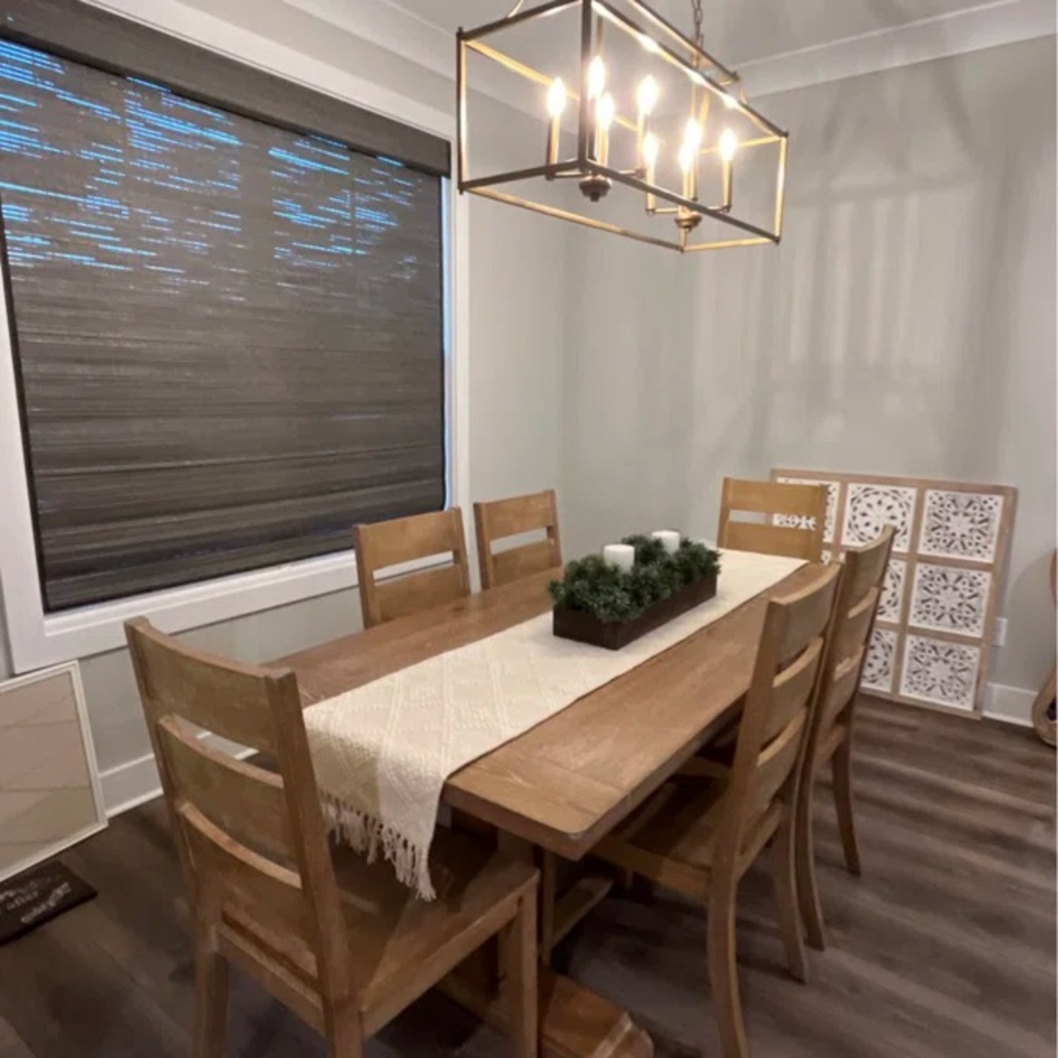 Wayfair Farmhouse Style Dining Set for 6 - image-1