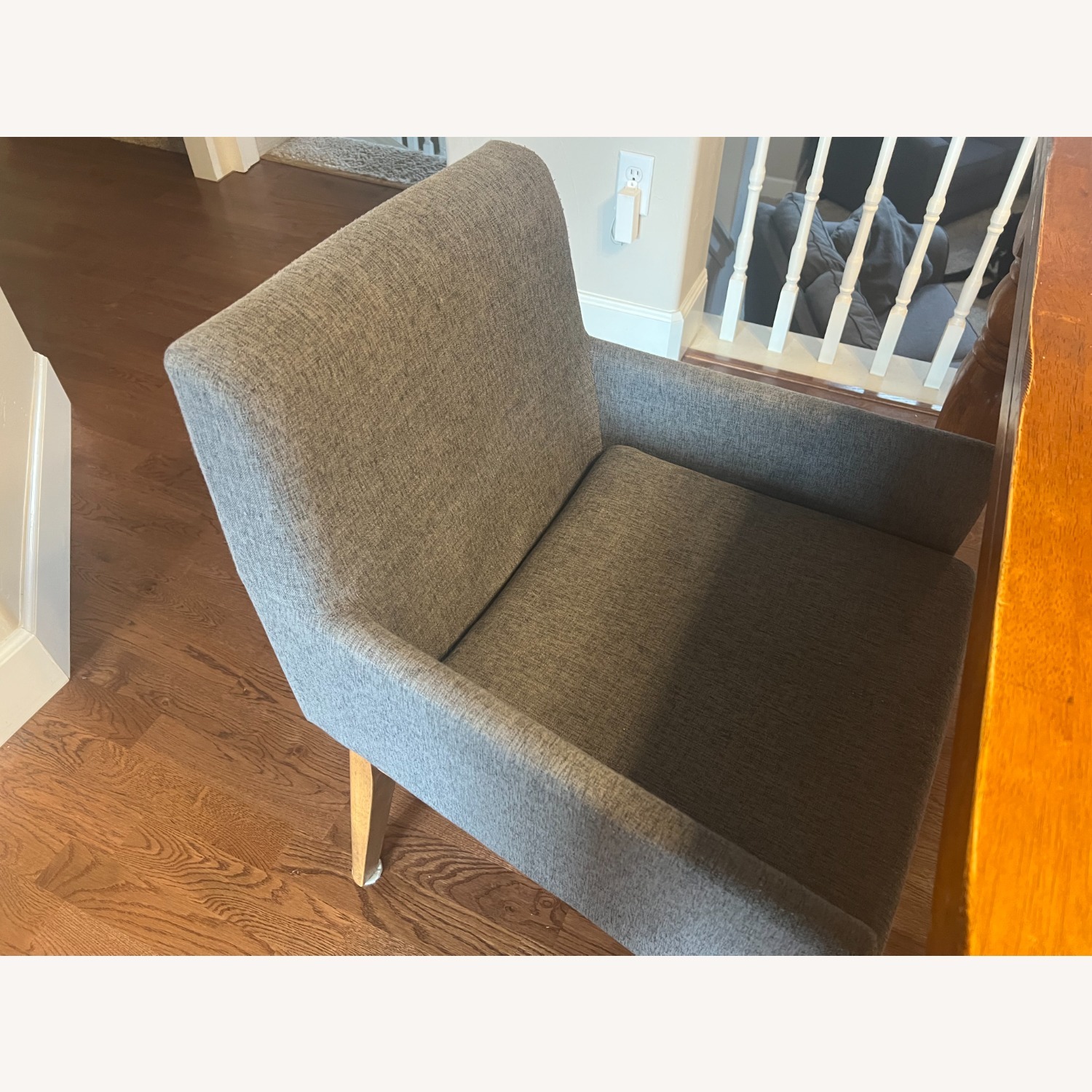 Dark Brown Wood Dining Set - image-2