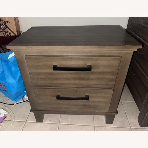 Used Nightstand with USB Plug Ins for sale on AptDeco