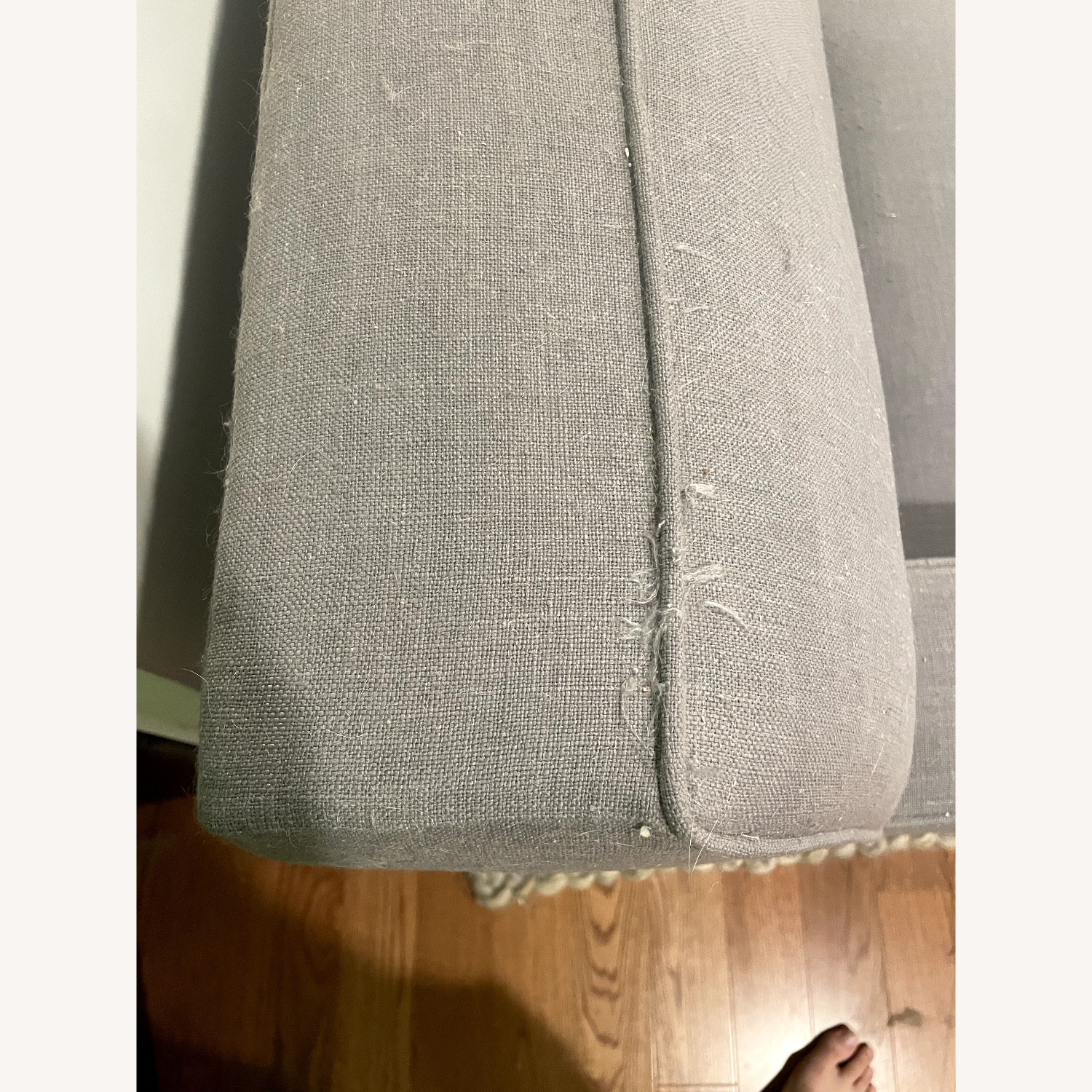 Gray Mid-Century Modern Sectional Sofa - image-3