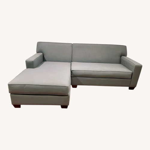 Used Gray Mid-Century Modern Sectional Sofa  for sale on AptDeco
