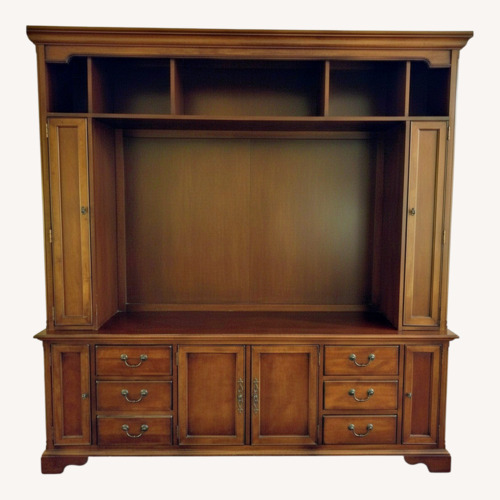 Used Stanley Entertainment Center  for sale on AptDeco