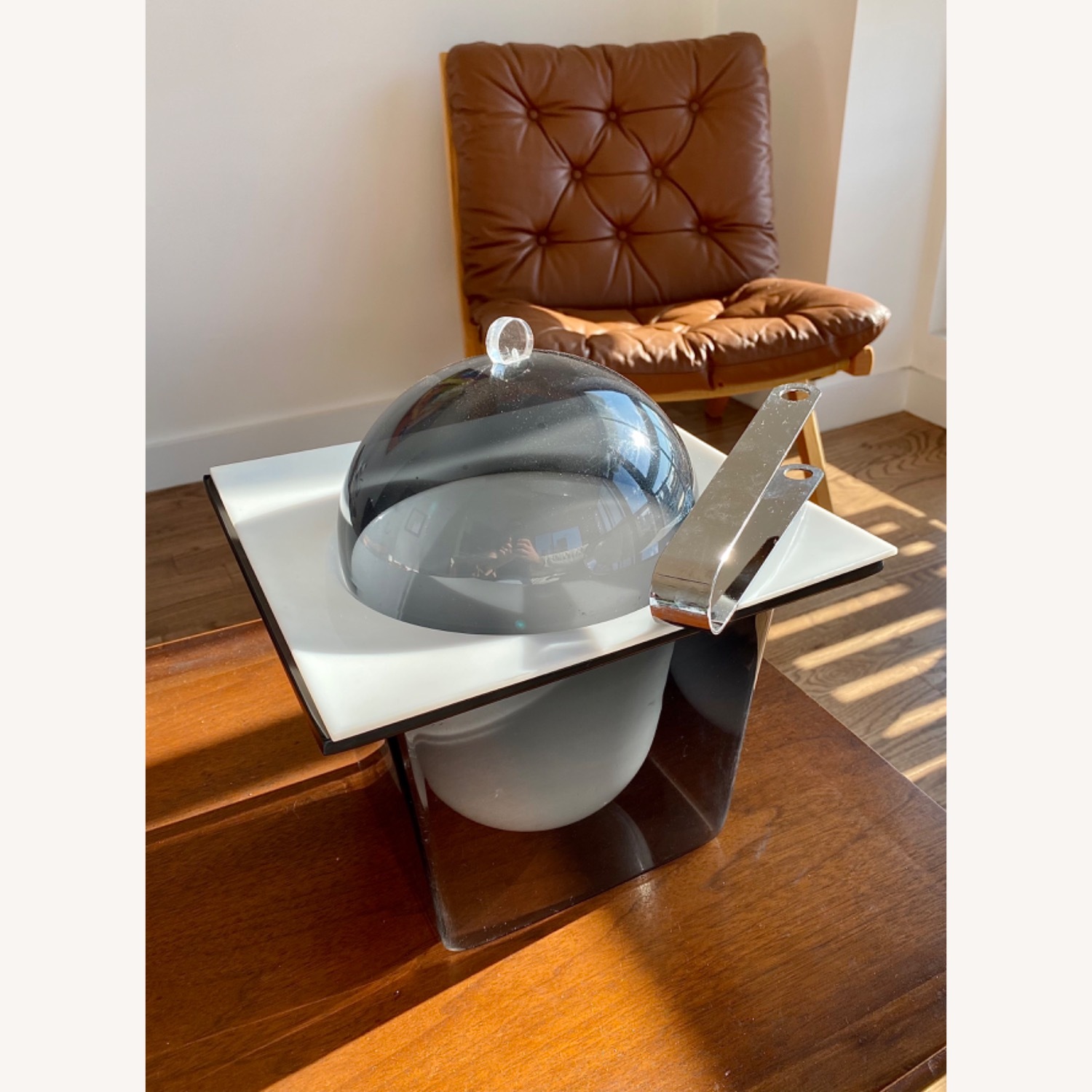 Space Age Lucite Ice Bucket - image-2