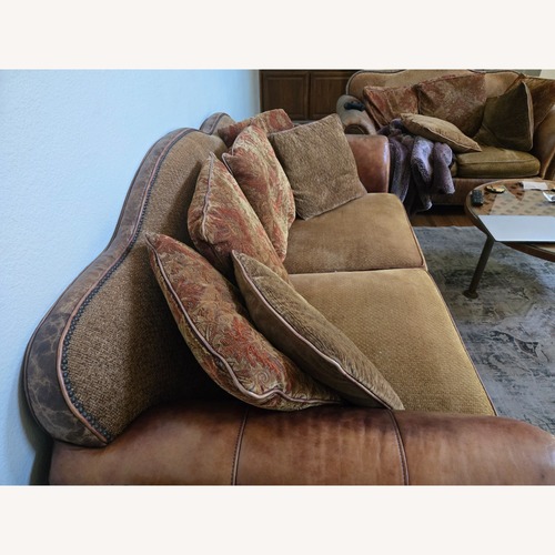 Used Rich Brown Classic Traditional Sofa  for sale on AptDeco