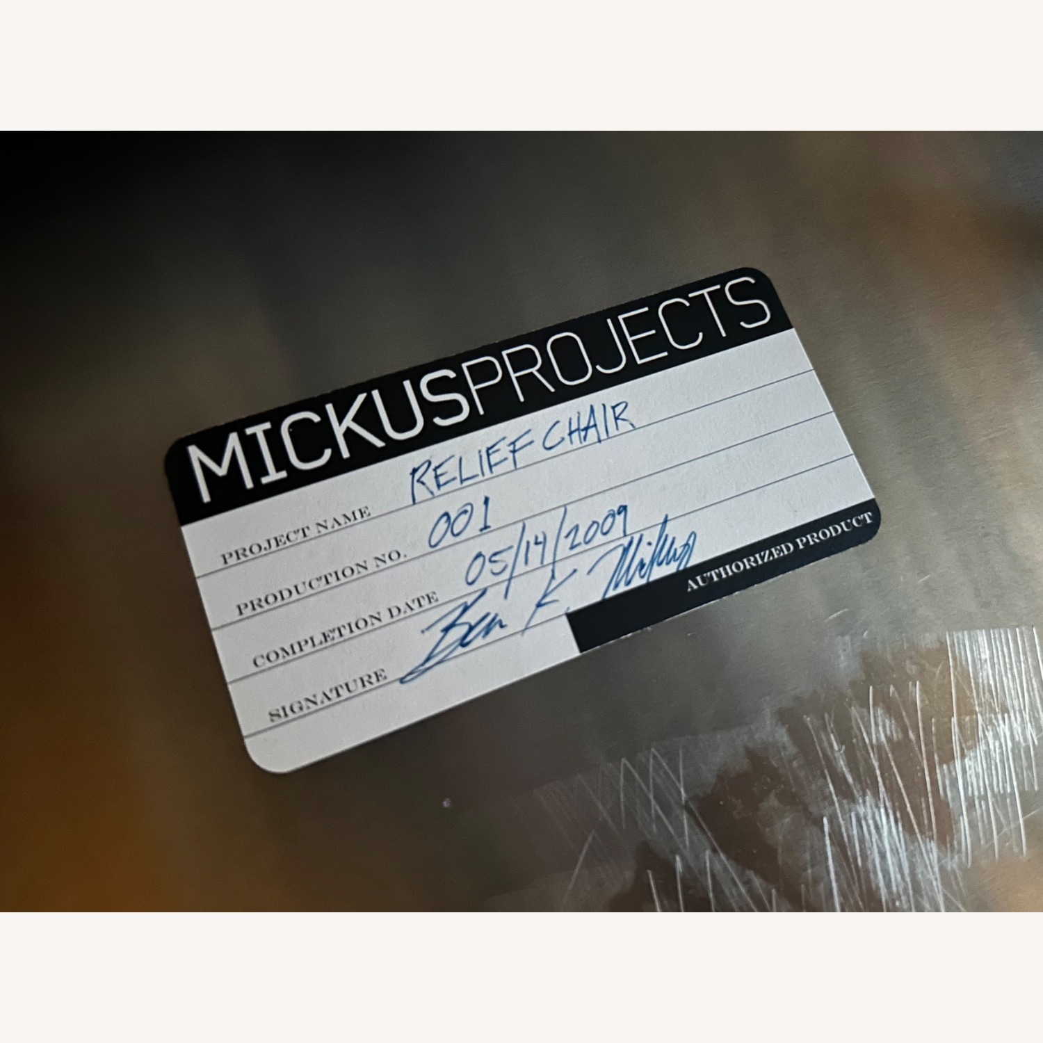 Mickus Projects Relief Chair - image-3