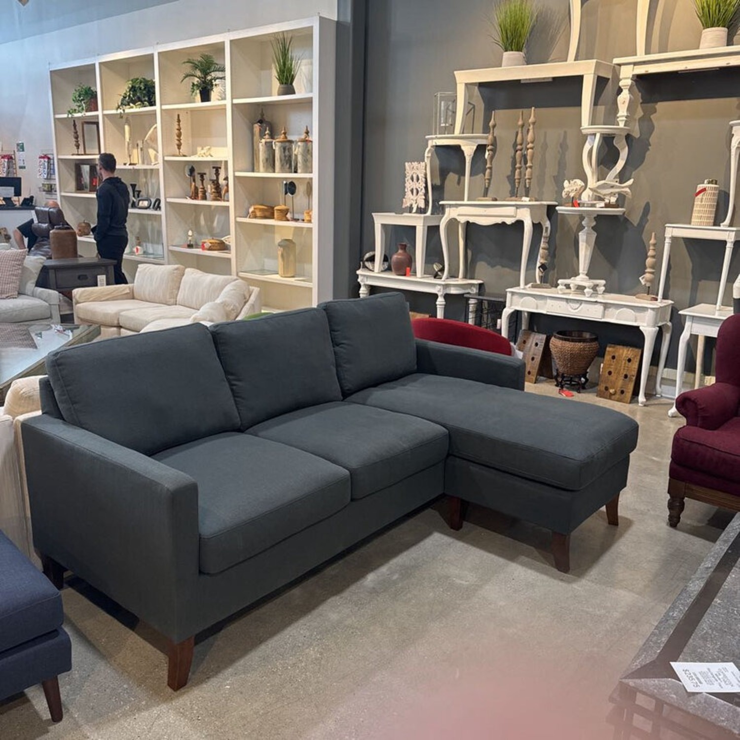 Abbott Interchangeable Sectional Charcoal - image-1