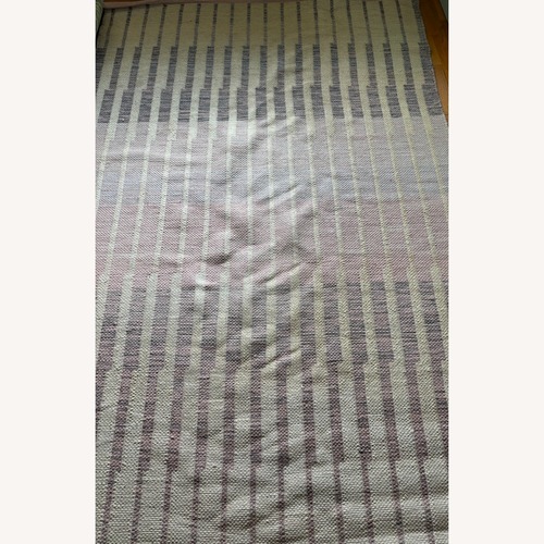 Used West Elm Linear Ombre Rug 5' x 8' for sale on AptDeco