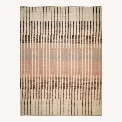 Used West Elm Linear Ombre Rug 5' x 8' for sale on AptDeco