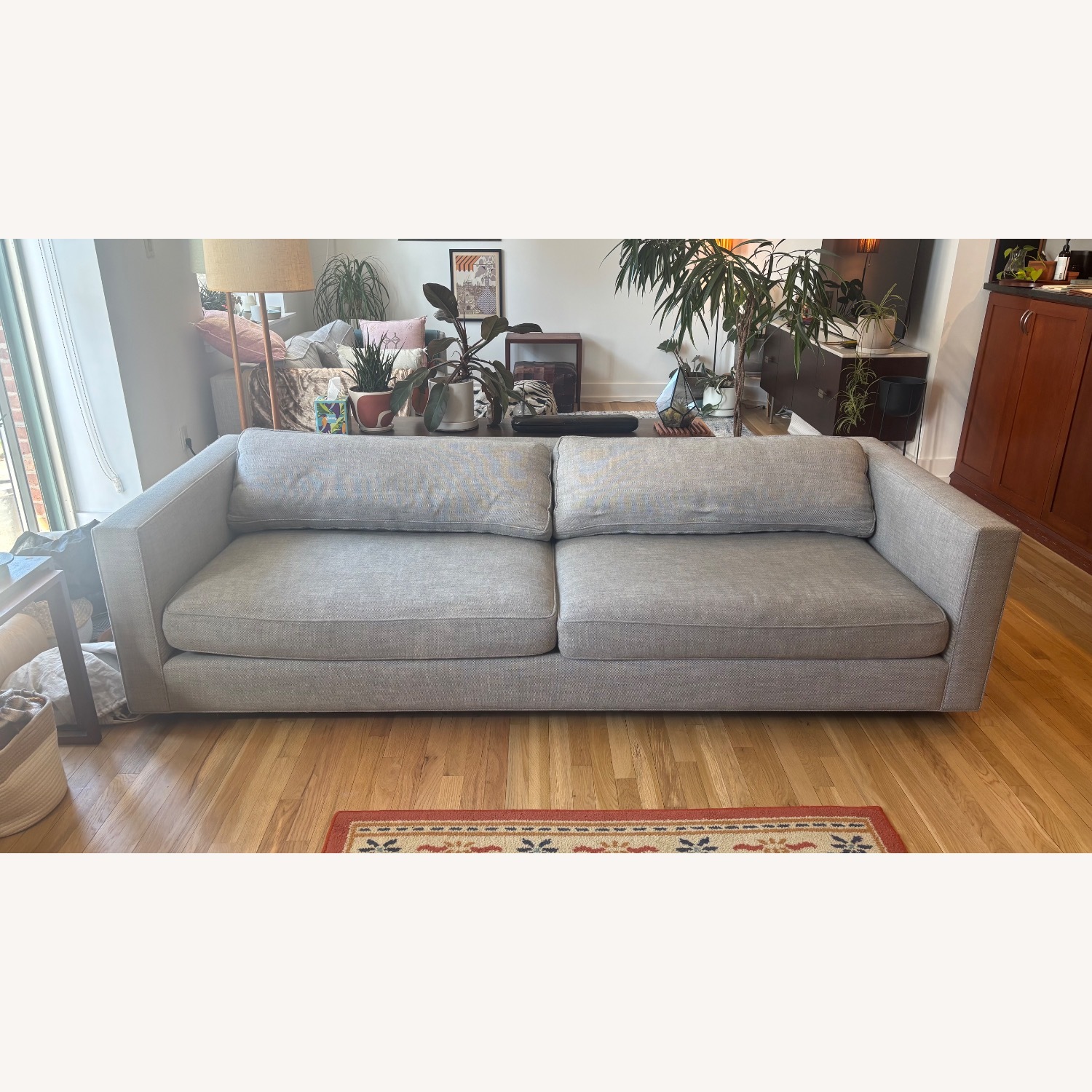 Restoration Hardware Dove Gray Sofa -8’ - image-2