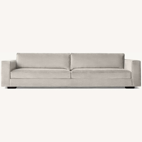 Used Restoration Hardware Dove Gray Sofa -8’ for sale on AptDeco