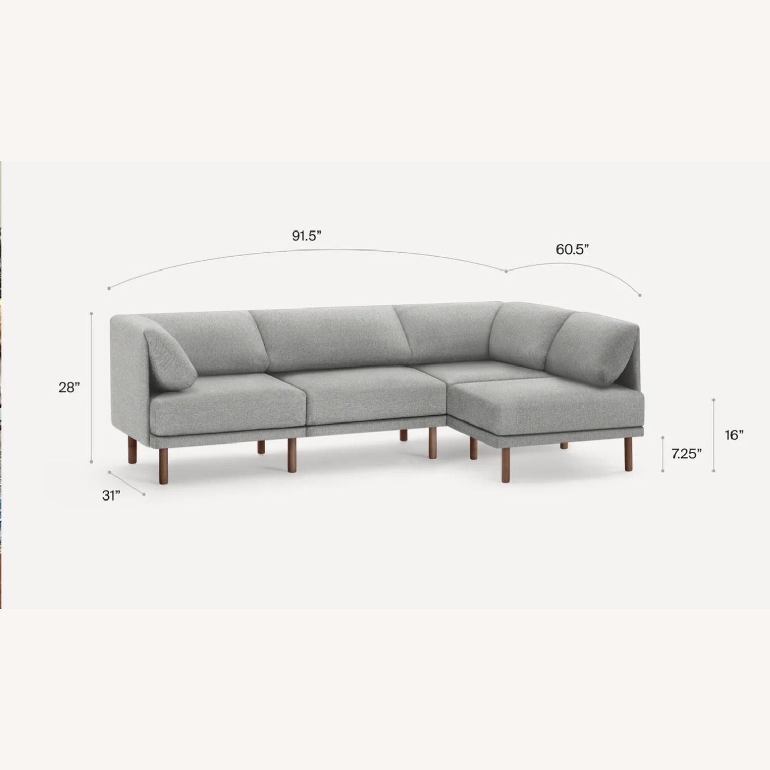 Burrow Range 4-Piece Sectional - image-5