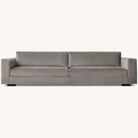 Restoration Hardware Maddox Light Gray 2 Seater Sofa