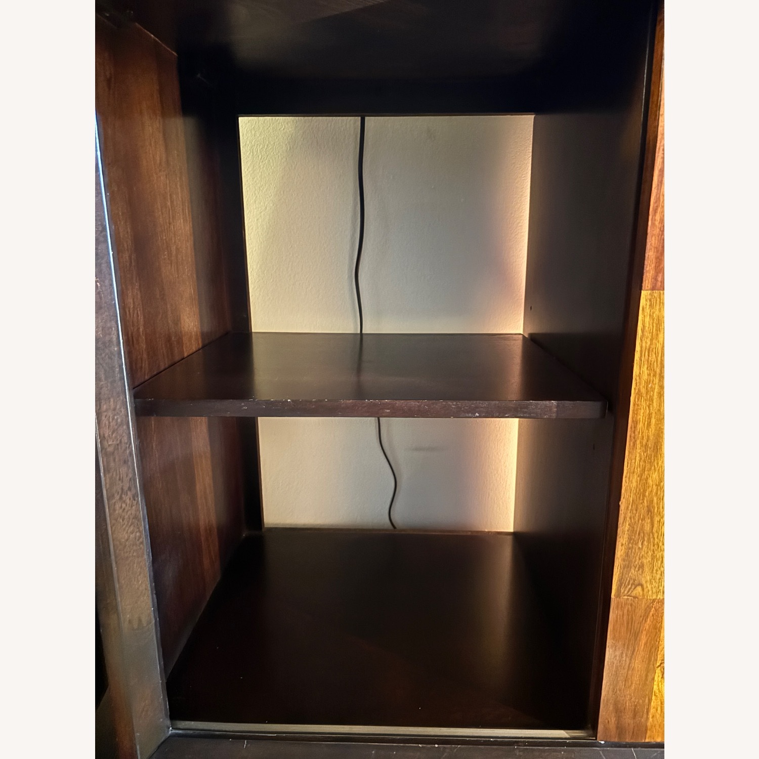 Vintage/Antique Finds Dark Brown Media Storage - image-7