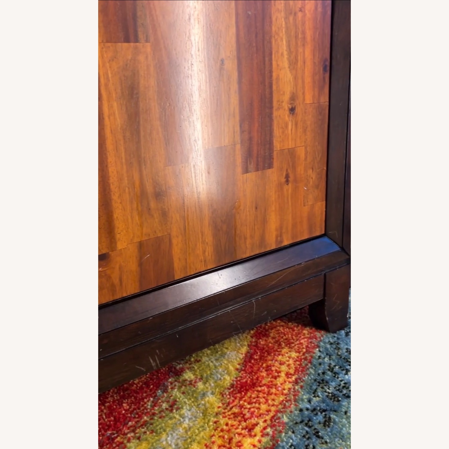 Vintage/Antique Finds Dark Brown Media Storage - image-3