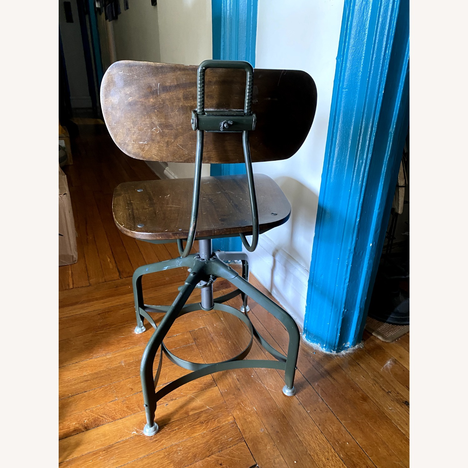Restoration Hardware 1940s Vintage Toledo Desk Chair - image-5