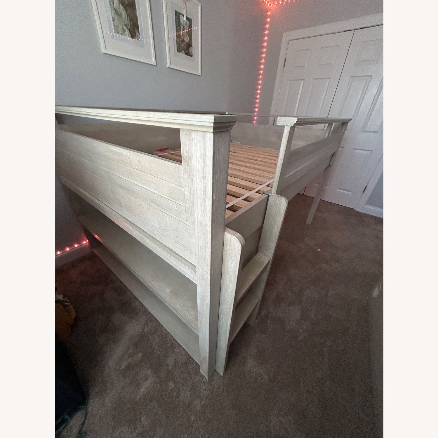 Pottery Barn Teen Low Loft Bed Frame Full Size  - image-2